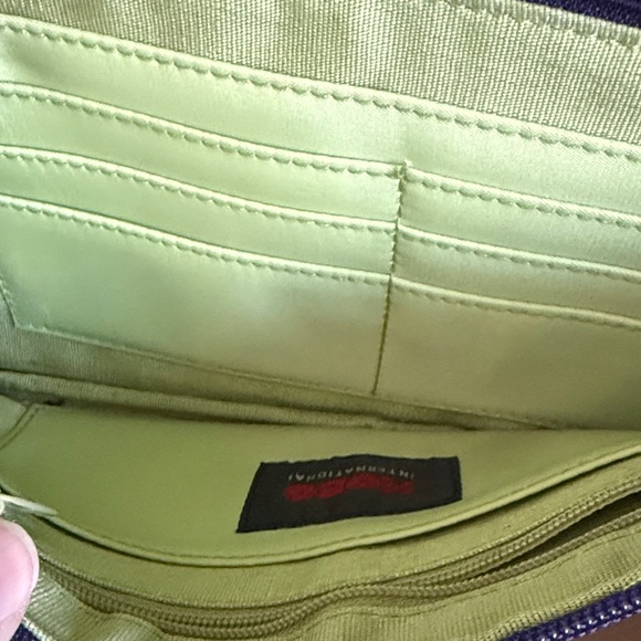 HOBO Purple Leather Clutch - Picture 5 of 5